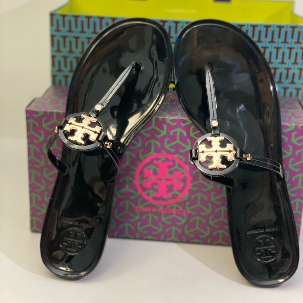 MINI MILLER JELLY THONG SANDAL TORY BURCH